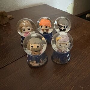 Funko POP! Harry Potter Mystery Snow Globes ***Set of FIVE***